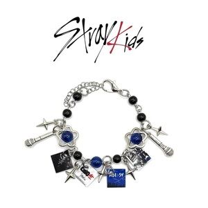 Stray Kids Kpop Mini Album Cover Charm Bracelet | Concert Outfit Accessories